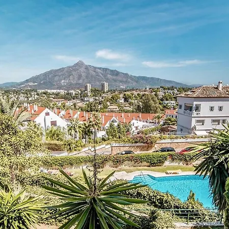 Duplex Penthouse Puerto Banus Pool Paddle Wifi Bbq Apartment