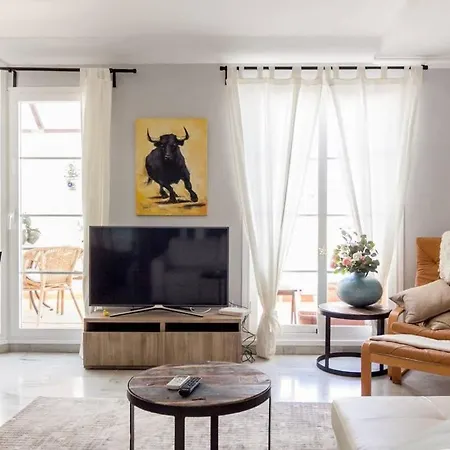 Duplex Penthouse Puerto Banus Pool Paddle Wifi Bbq Marbella