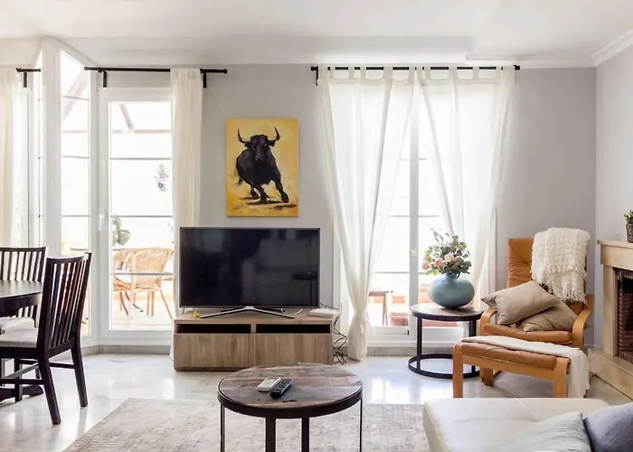 Duplex Penthouse Puerto Banus Pool Paddle Wifi Bbq Marbella