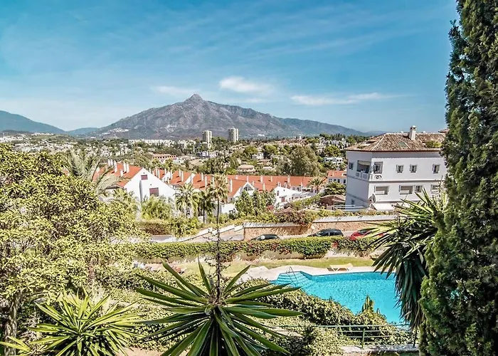 Duplex Penthouse Puerto Banus Pool Paddle Wifi Bbq Apartament